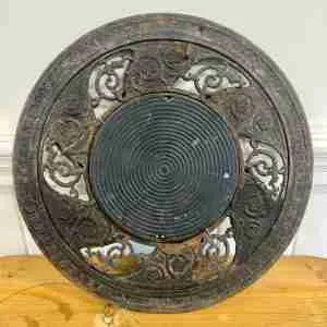 Antique Round Victorian Floor Grate